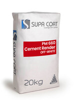 SUPA COAT PM 660 Cement Render Off White 20KG