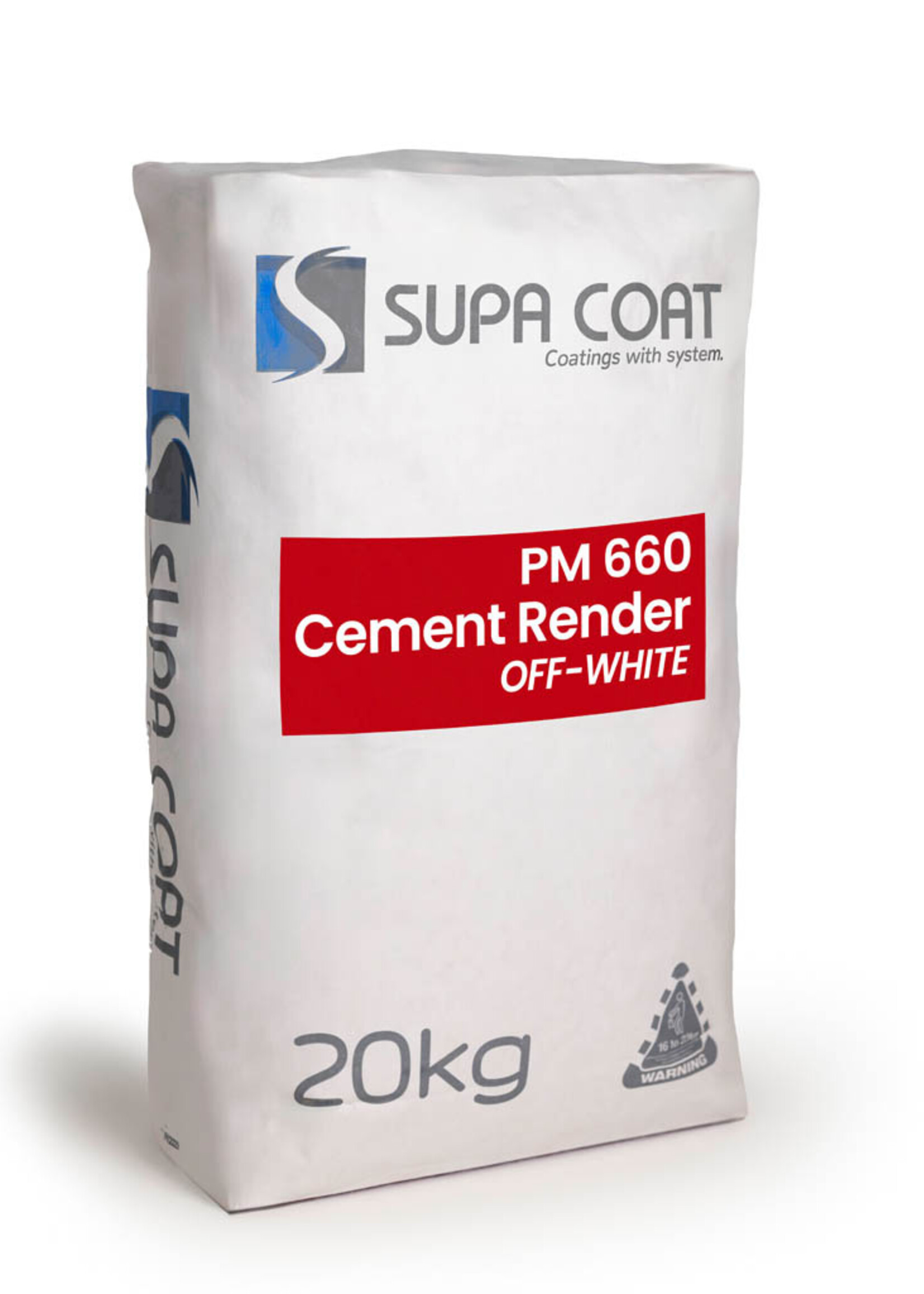 SUPA COAT PM 660 Cement Render Off White 20KG