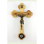 5.5" Olivewood Crucifix with Relic