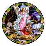 47-502-GA- Guardian Angel Static Sticker
