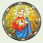 Immaculate Heart Static Stkr