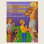Stations Of Cross Coloring Book