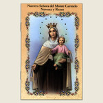 Our Lady Of Mt Carmel Novena Book (Spanish)