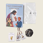 First Communion Mass Book 5 Piece Kit For Boys