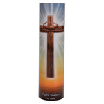 8019- Our Father Battery Operated Candle