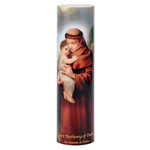 8027 - St. Anthony Battery Operated Candle(LED)
