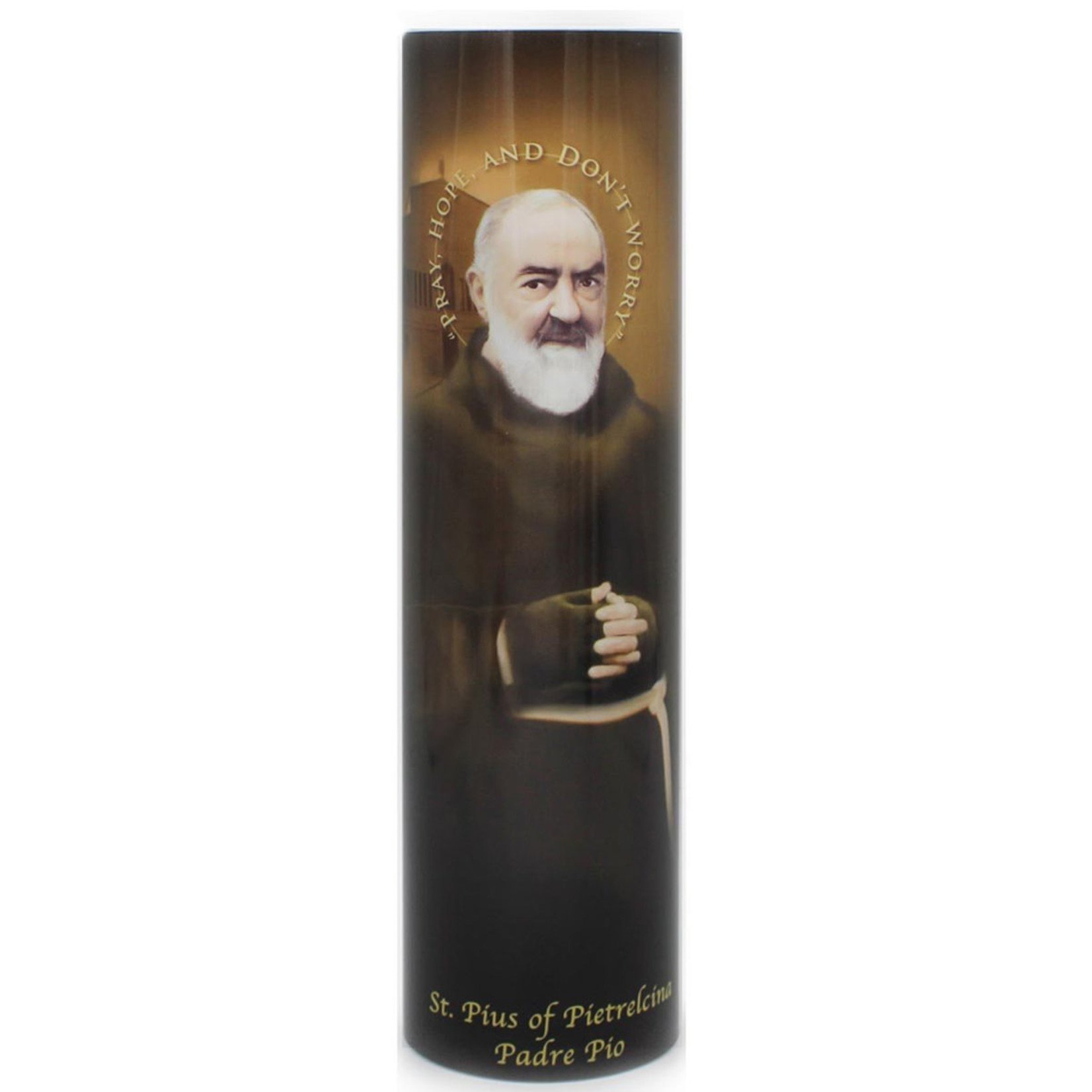 Padre Pio Battery Operated Candle