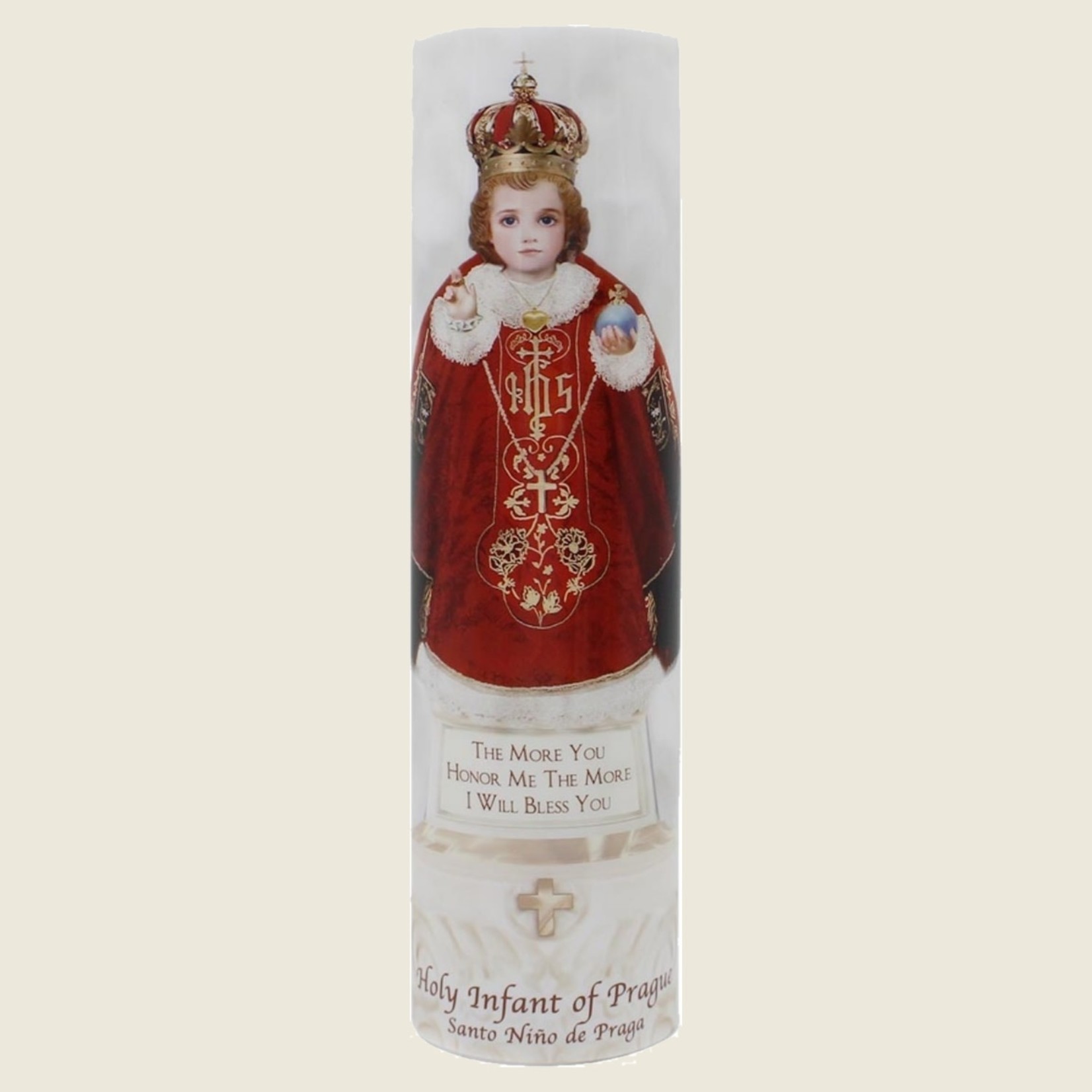 Infant Of Prague Battery Operated Candle