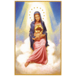 Mary, Mother Of The Life Within Prayer Card