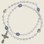 Mother of Pearl Twistable Rosary Bracelet