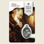 HC1500 - Padre Pio Healing Prayer Card