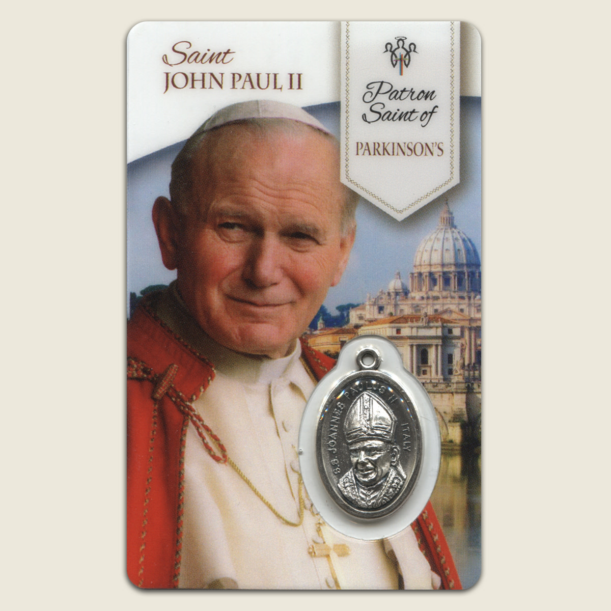 St John Paul II (JP2) Healing Prayer Card - Fatima Gift Shop