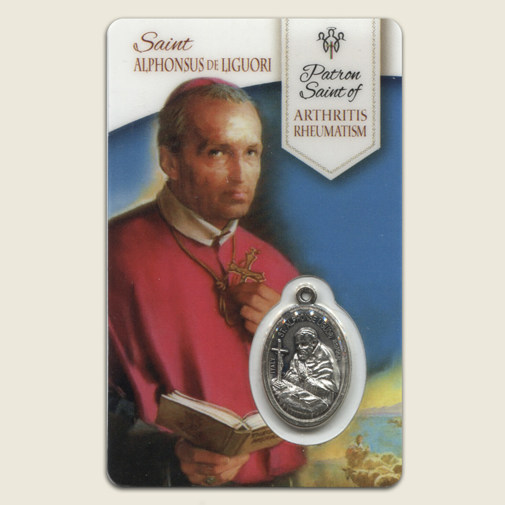 St Alphonsus Liguori Healing Prayer Card