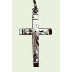 Sterling Silver Cross 18" Ch