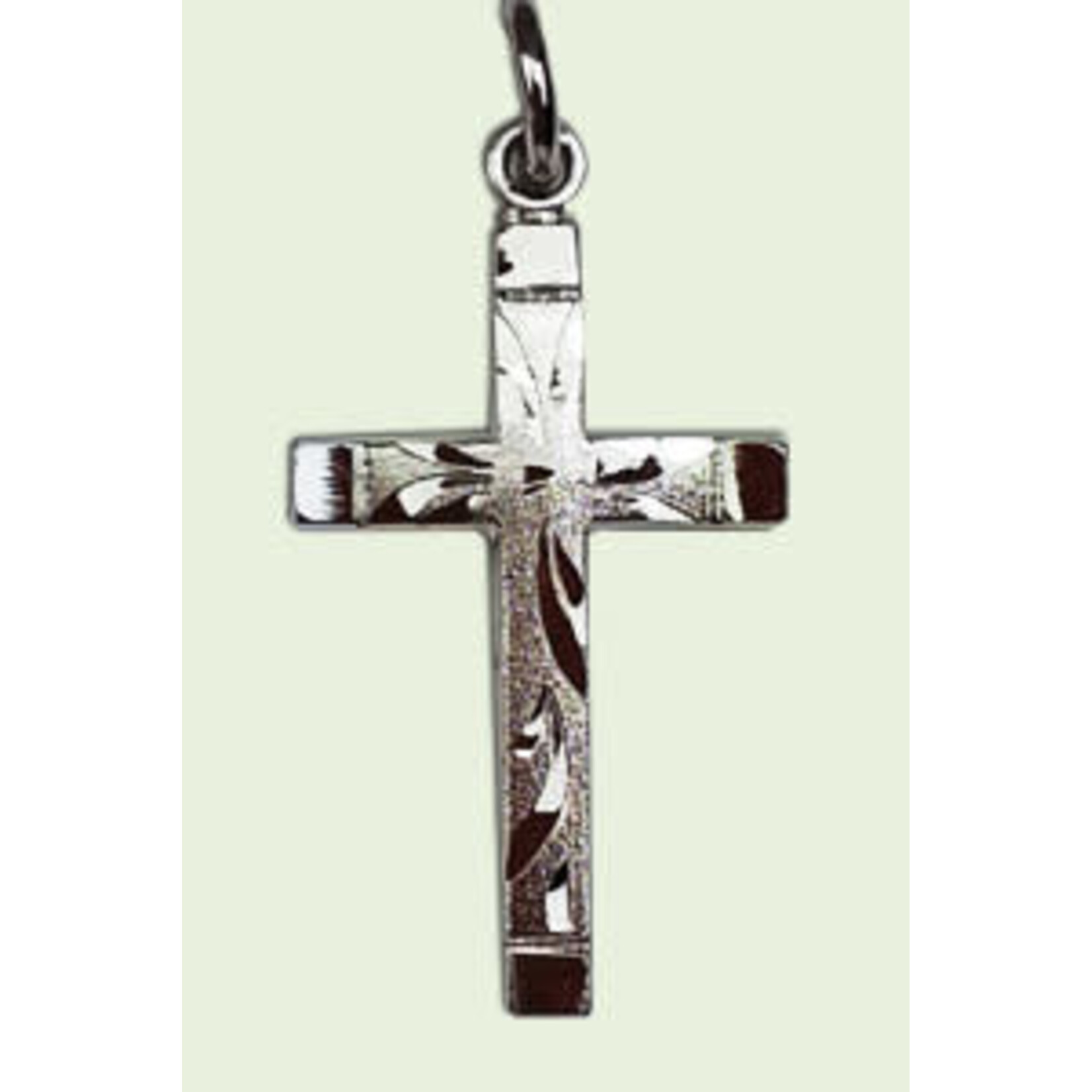 Sterling Silver Cross 18" Ch