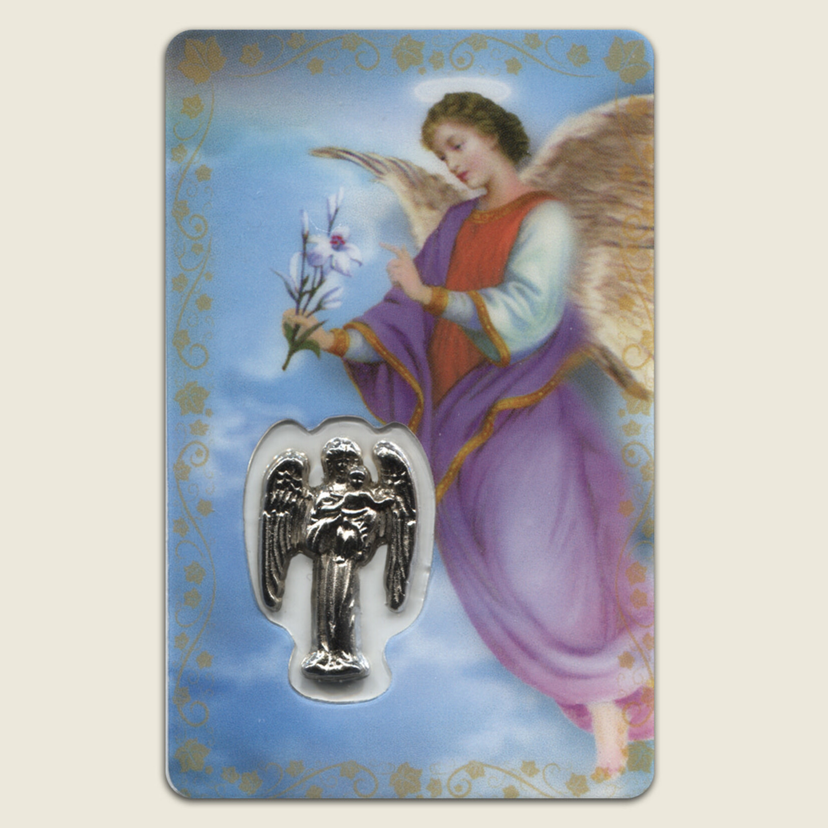 St Gabriel Prayer Card