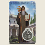 St Benedict Prayer Card