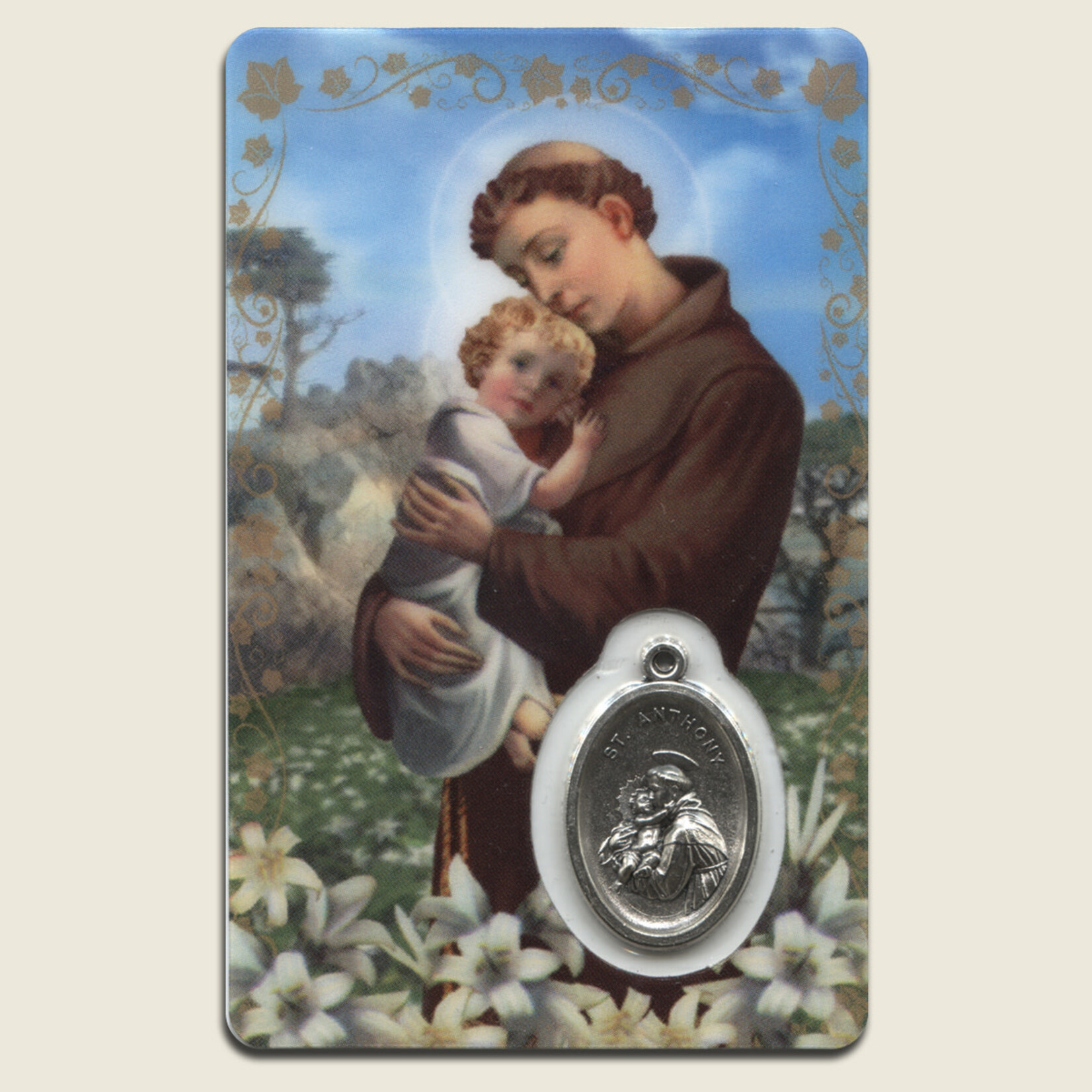 PC572 - St Anthony Prayer Card