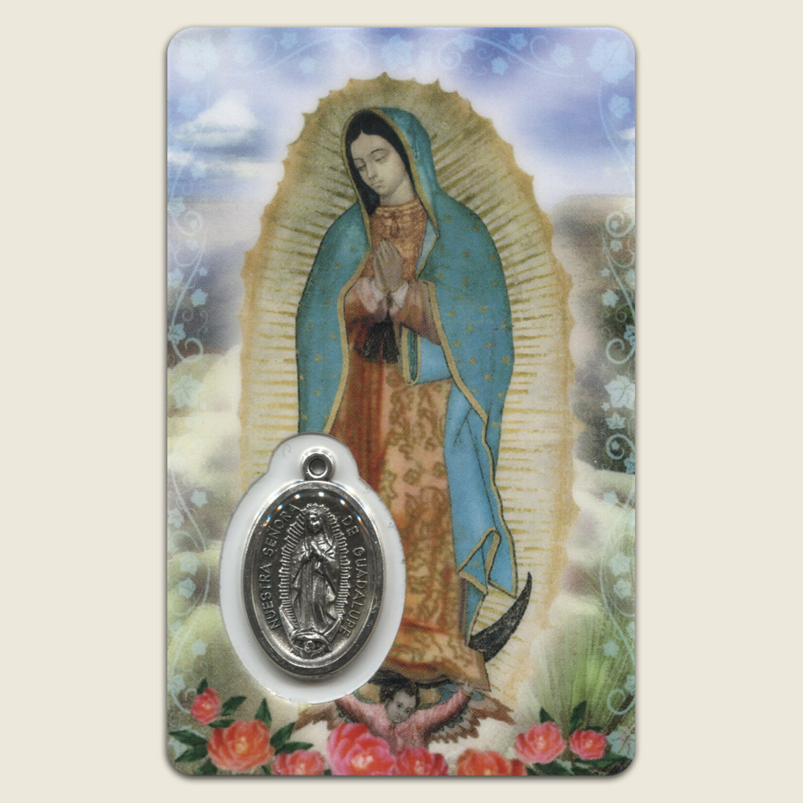 Spanish Guadalupe Prayer Card