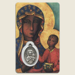 Our Lady Of Czestochowa Prayer Card