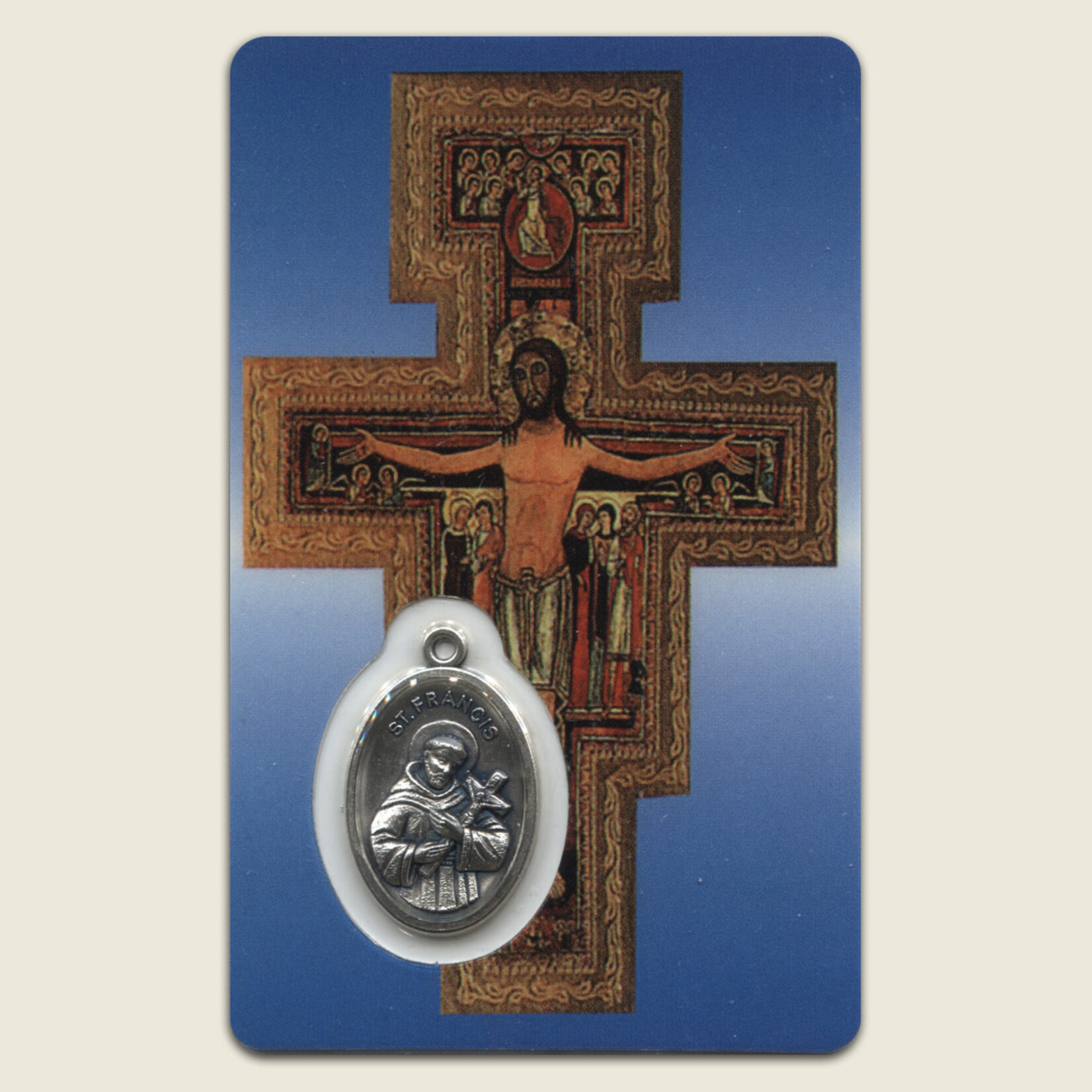 San Damiano Prayer Card