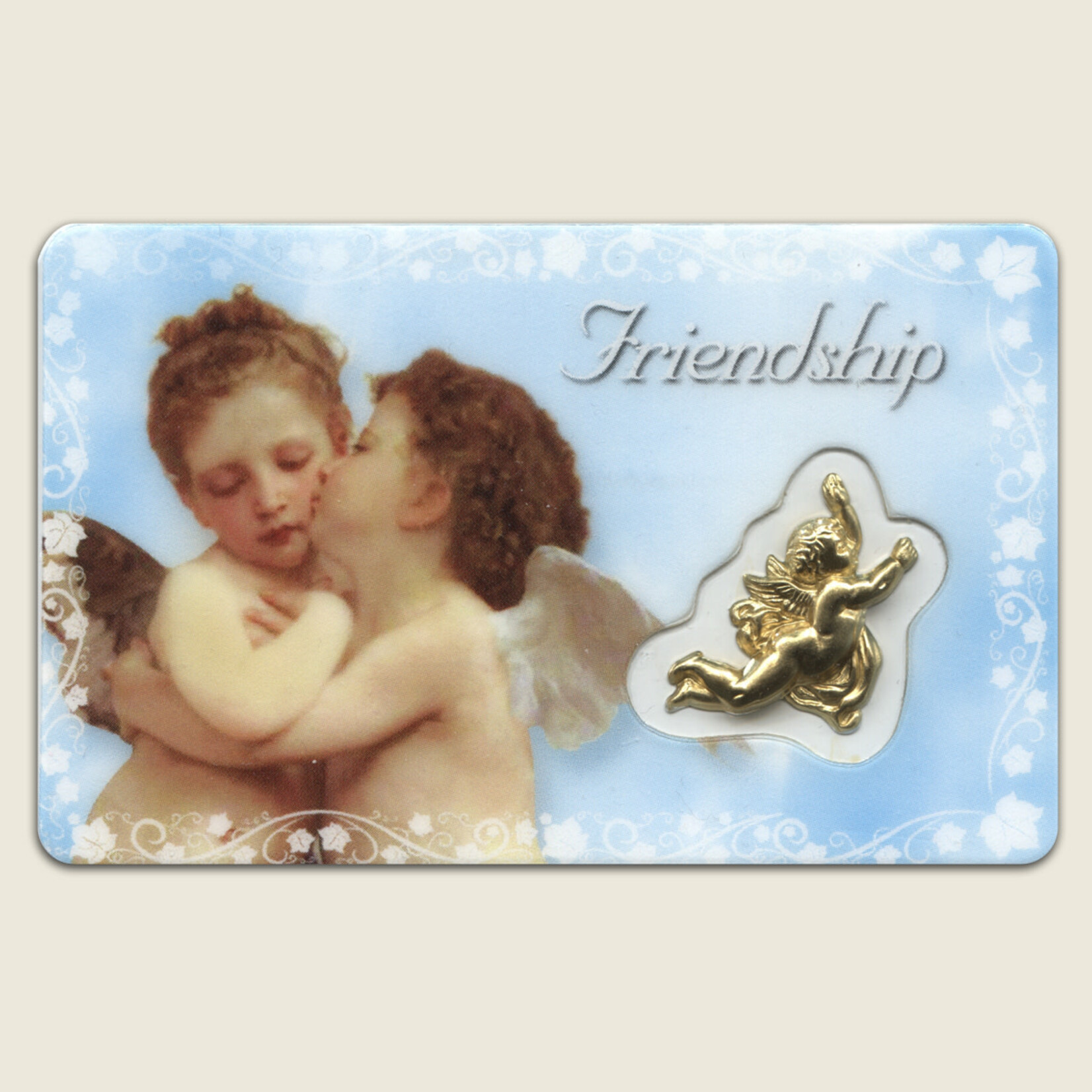 Friendship Prayer Card With Medal
