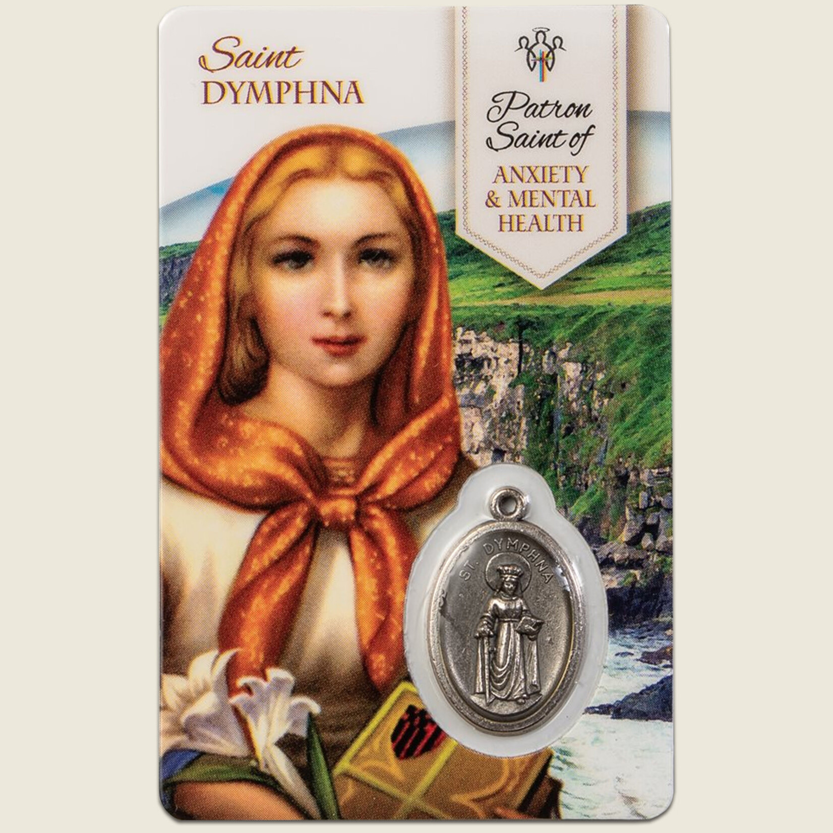 Saint Dymphna Healing Prayer Card