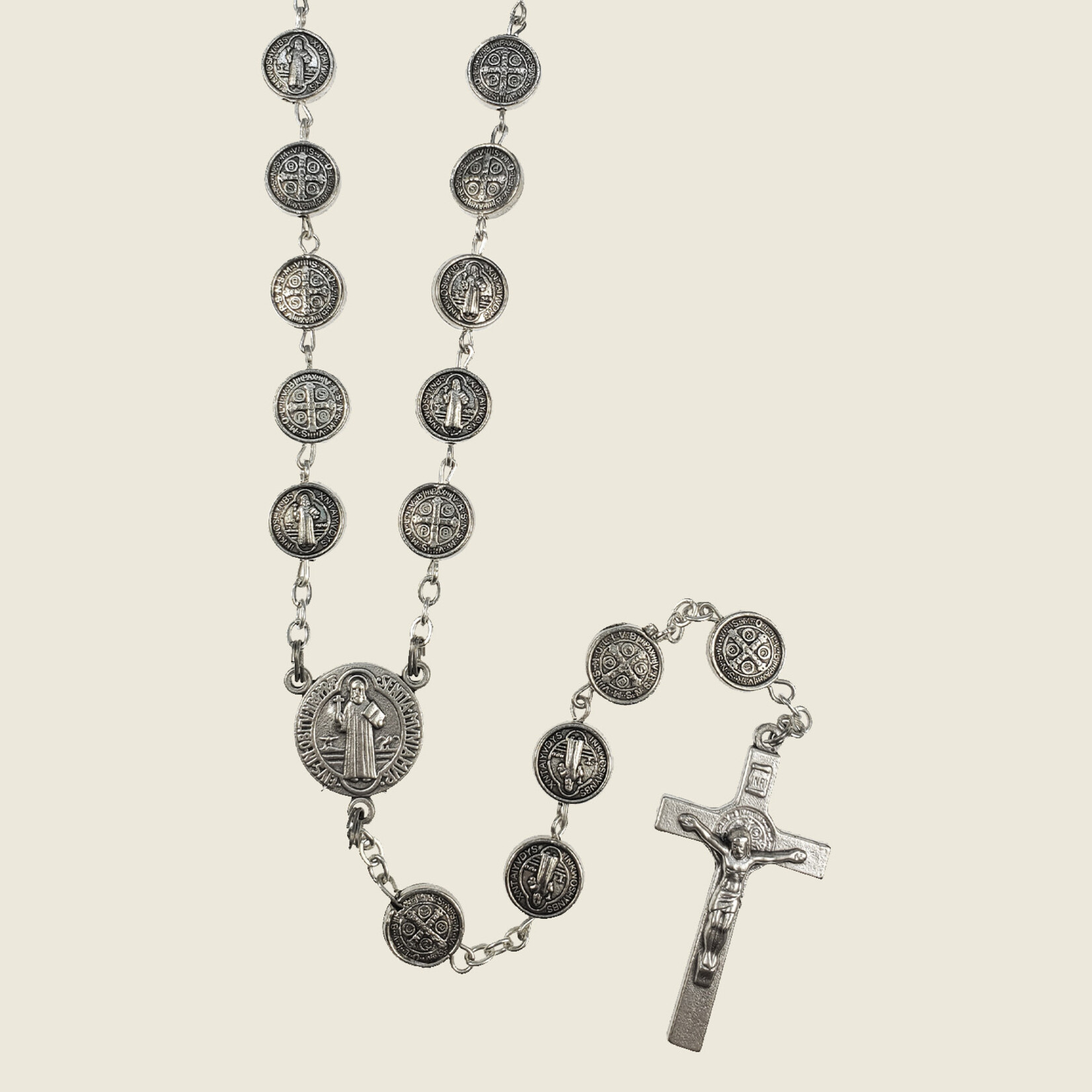 R271 - St. Benedict Medals Rosary