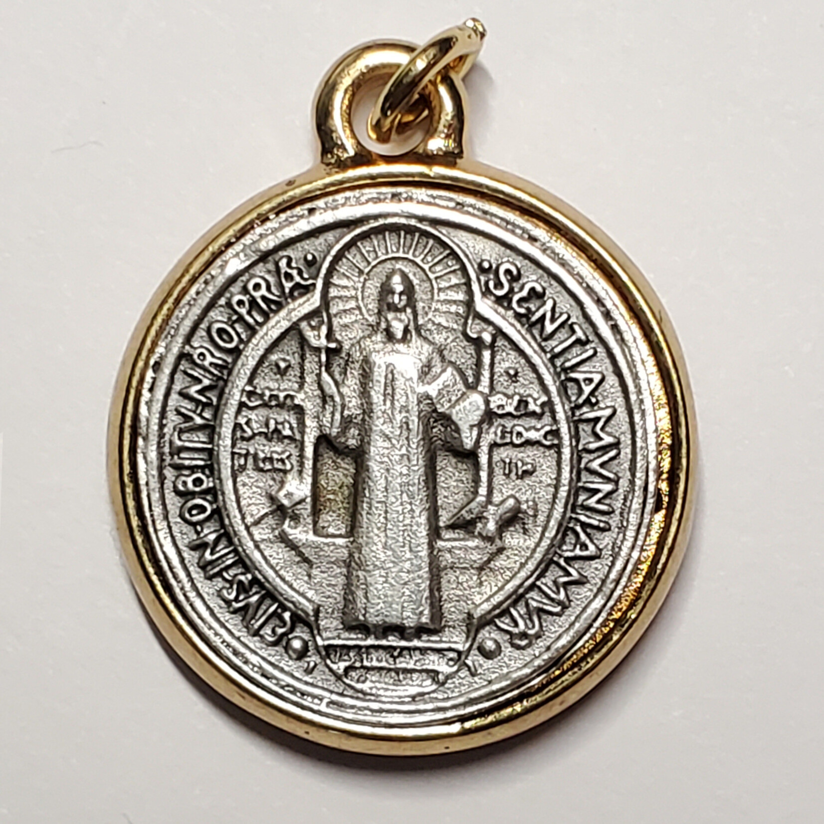 Two Tone St Benedict 1" Medal