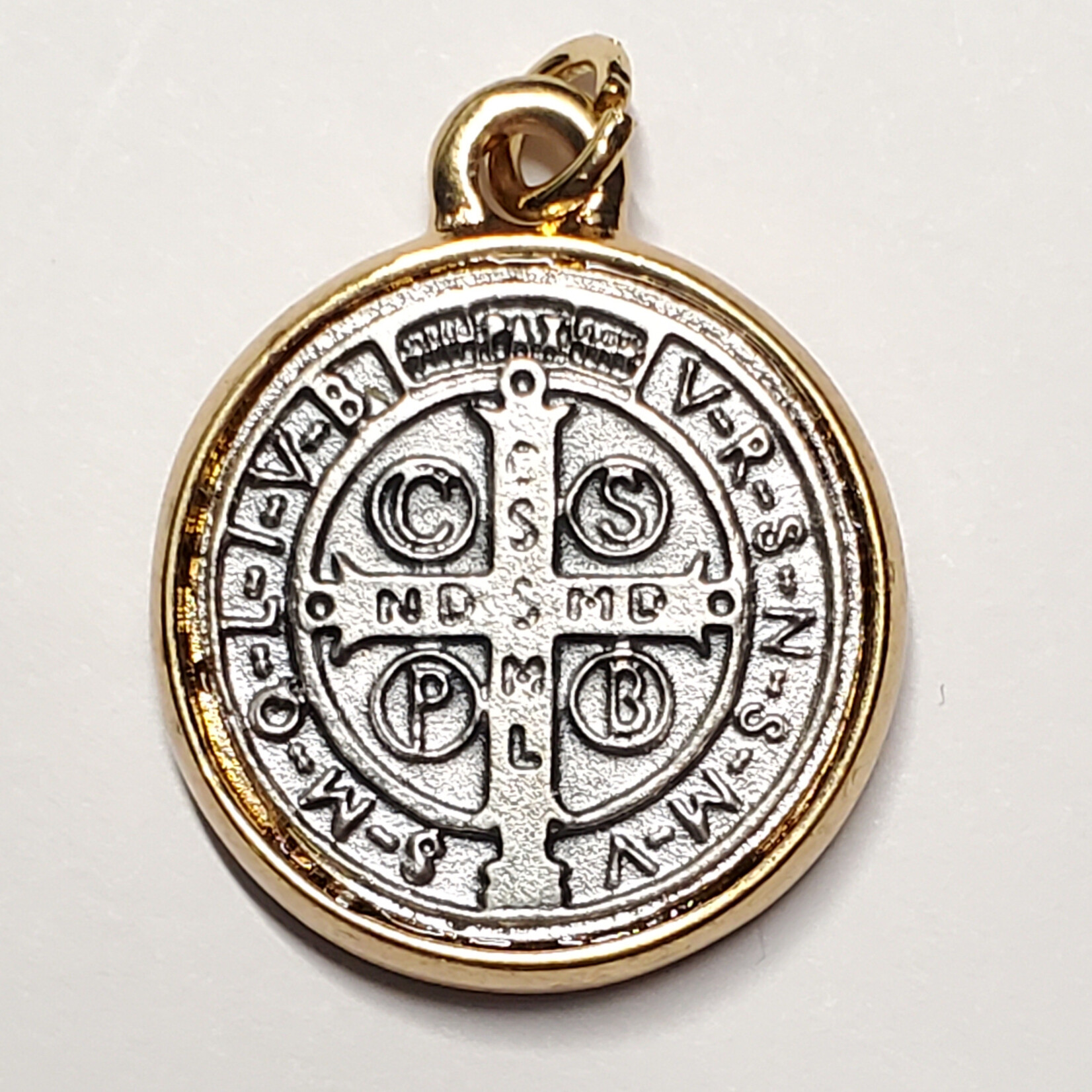Two Tone St Benedict 1" Medal