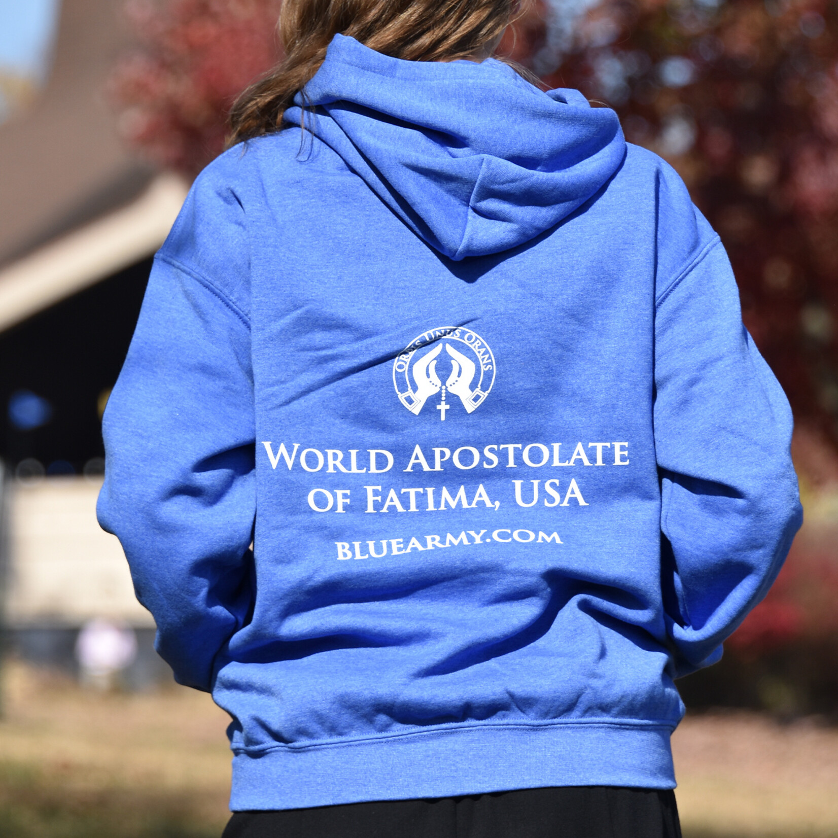 Blue Army Hoodie (Large)