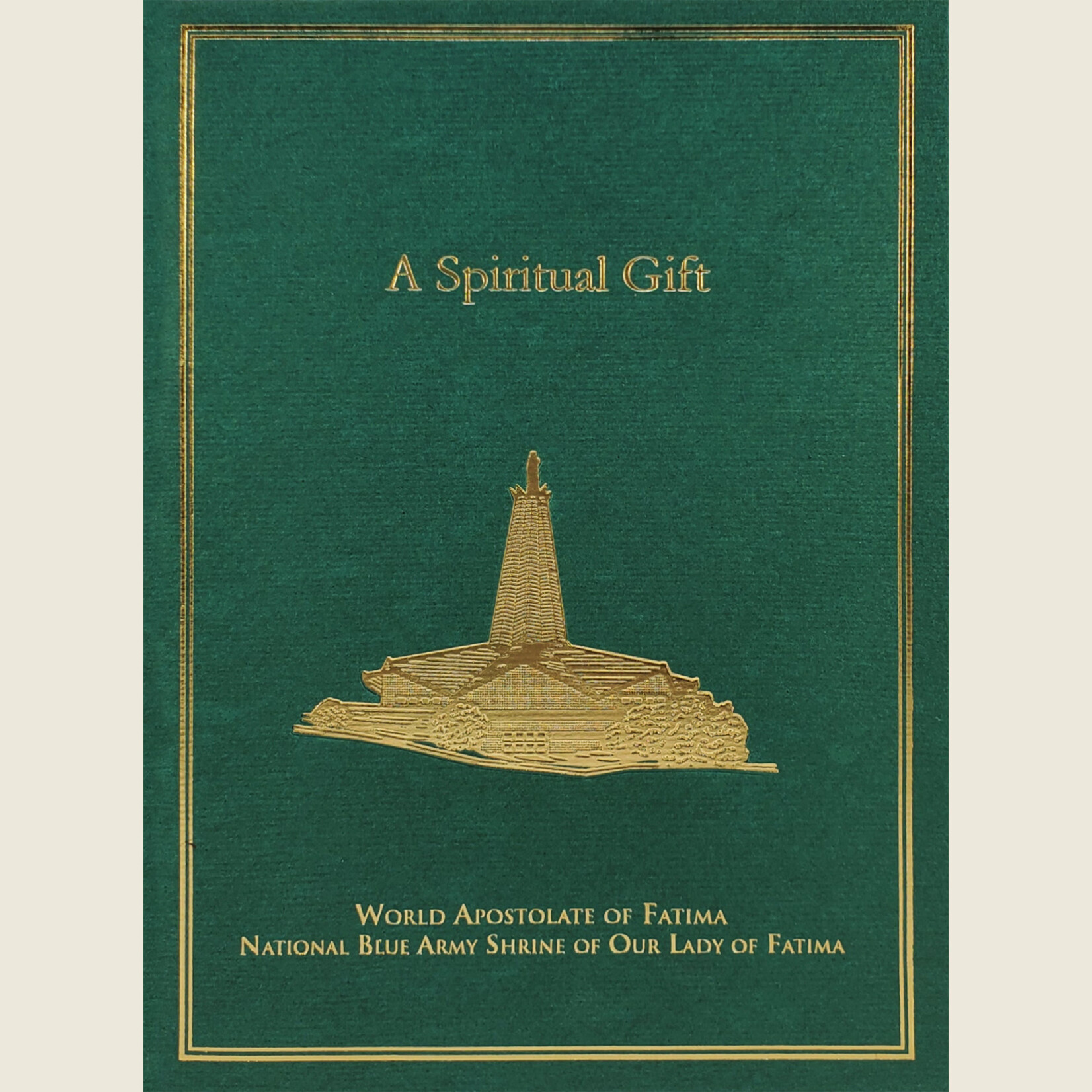 Yearly Mass Card: Holy Family (Green Cover)