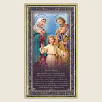 E59-362 - 5x9" Holy Family Plaque