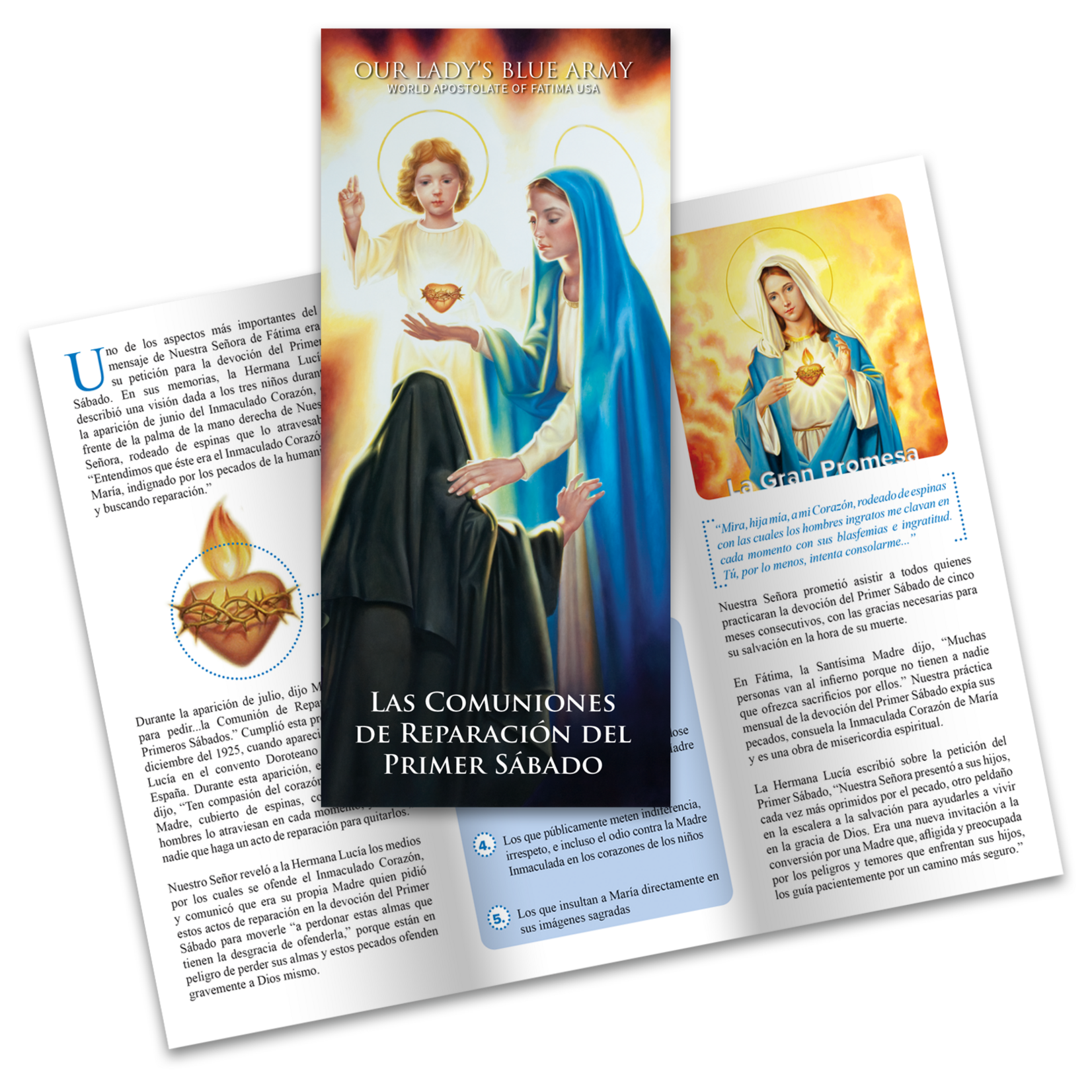 First Saturday Devotion Trifold Brochure (Spanish)