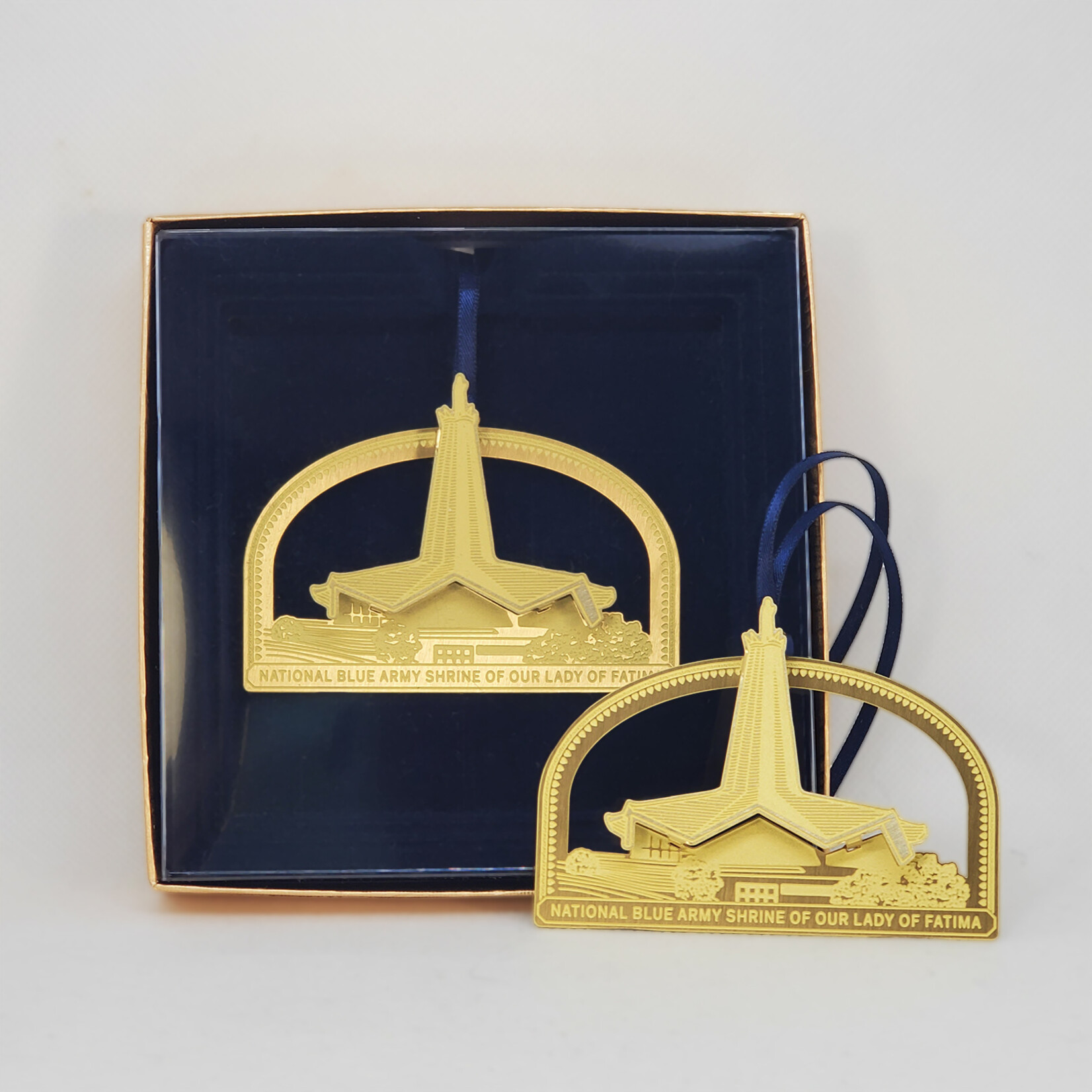 Blue Army Ornament