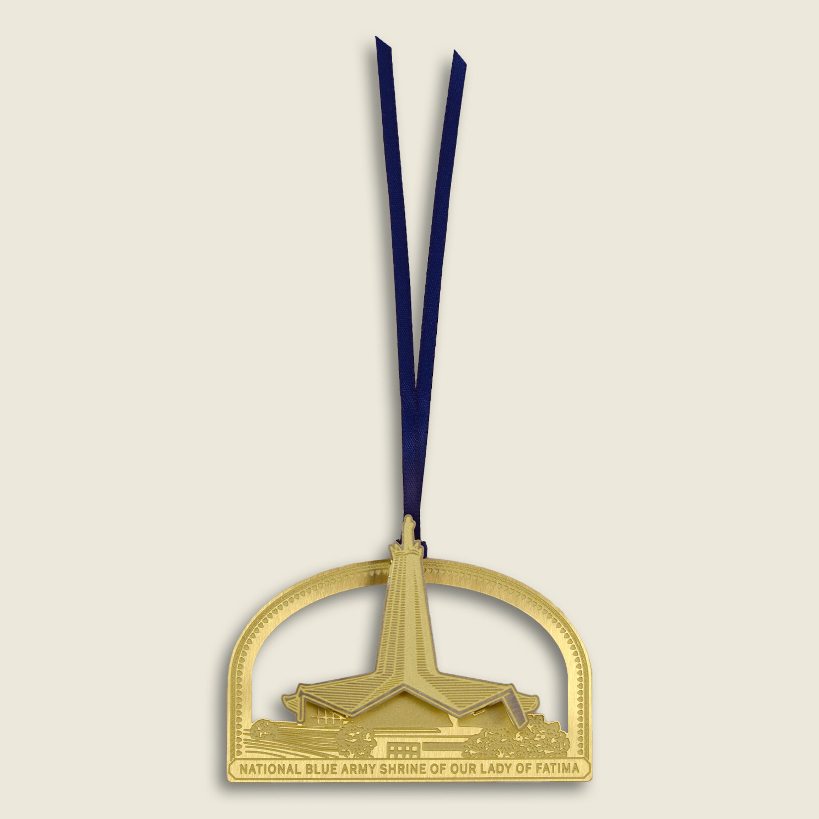 Blue Army Ornament