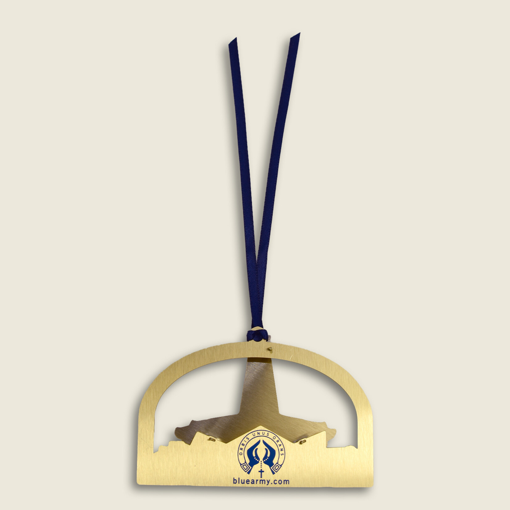 Blue Army Ornament