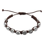 9620MS-522 - St. Pio and Our Lady of Grace Blessed Bead Cord