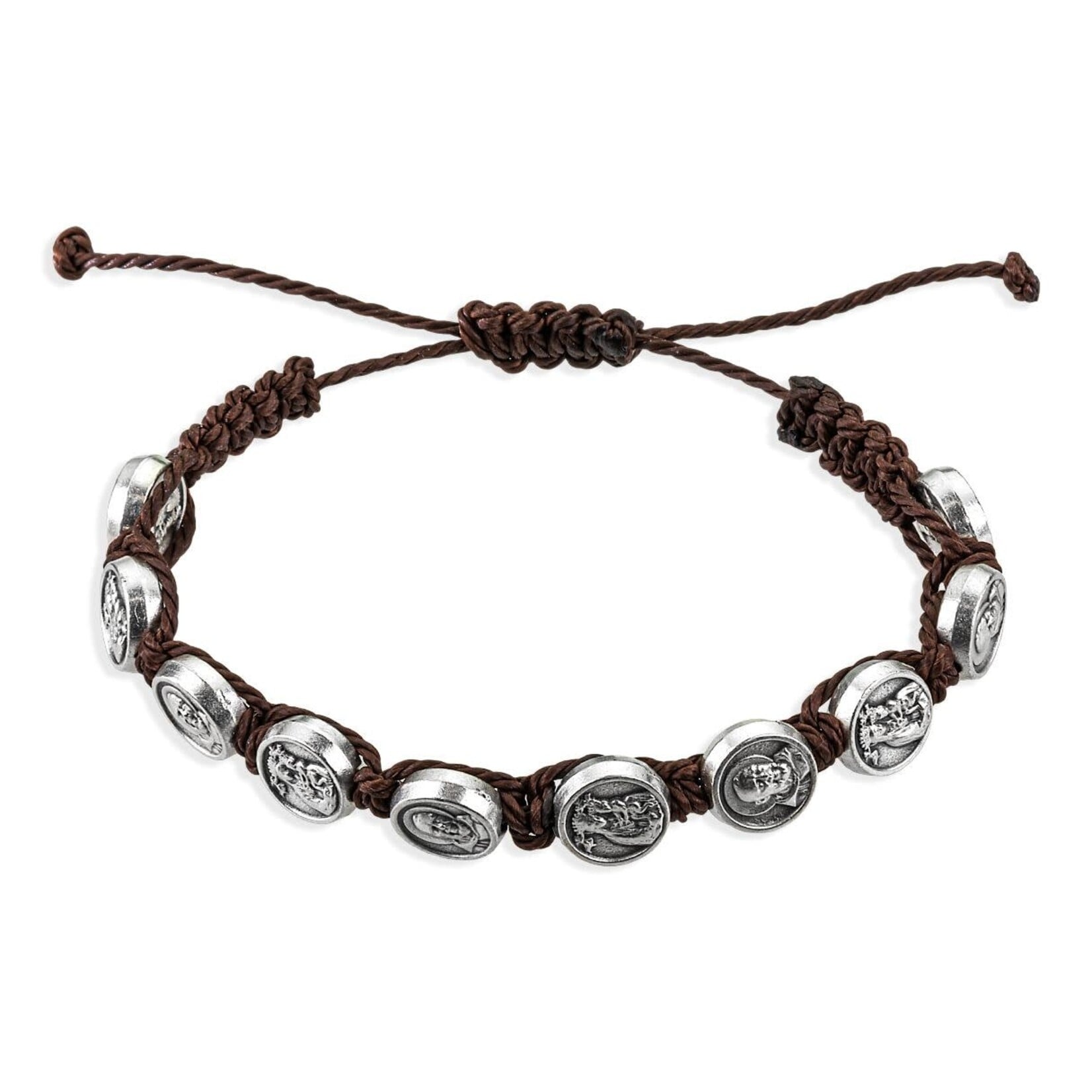 St. Padre Pio and Our Lady of Grace Blessed Bead Cord