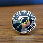 BAPIN26 - 3/4" Enamel Blue Army Lapel Pin