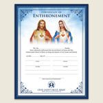Home Enthronement Certificate
