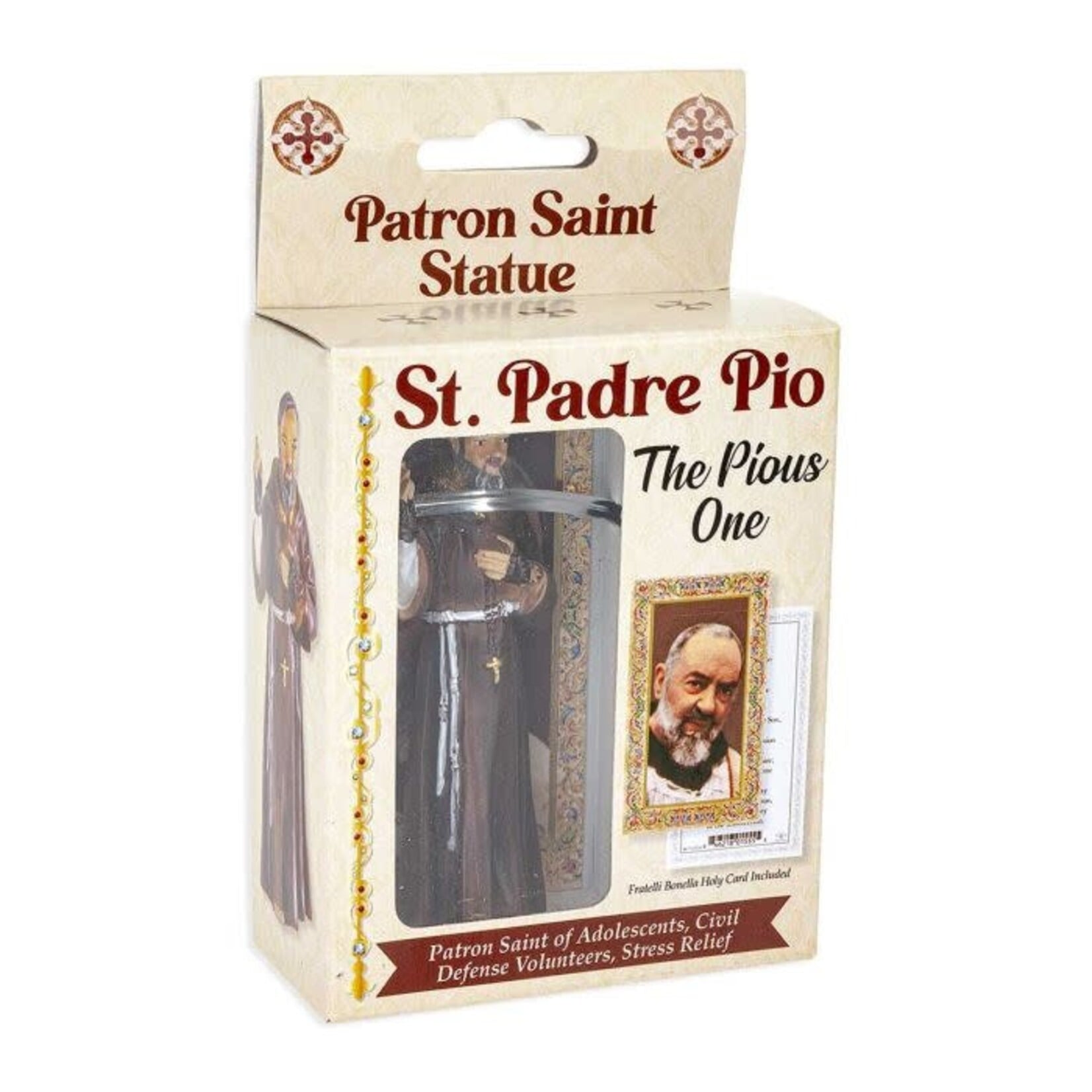 Saint Padre Pio Resin Statue