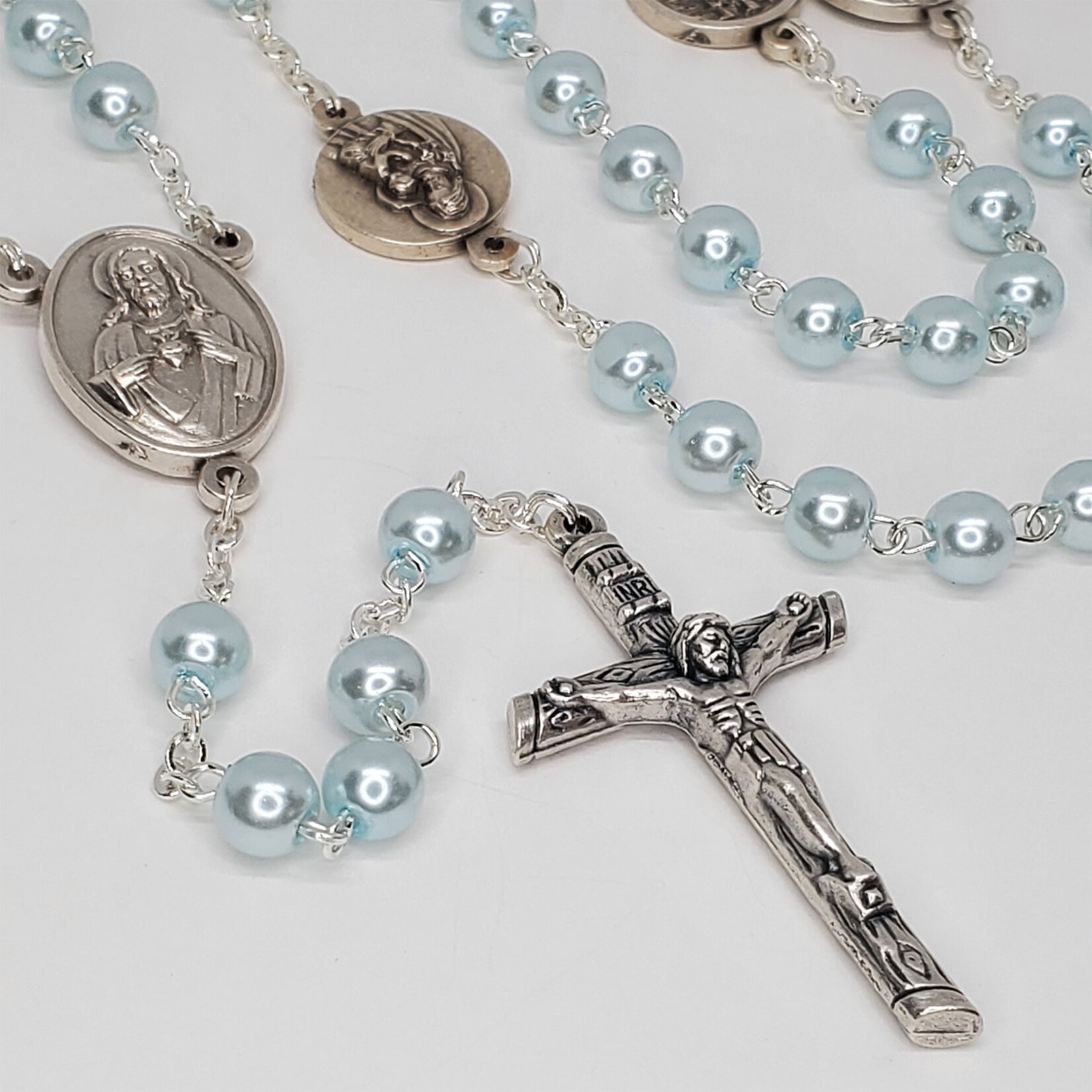 Blue Army Two Hearts Rosary