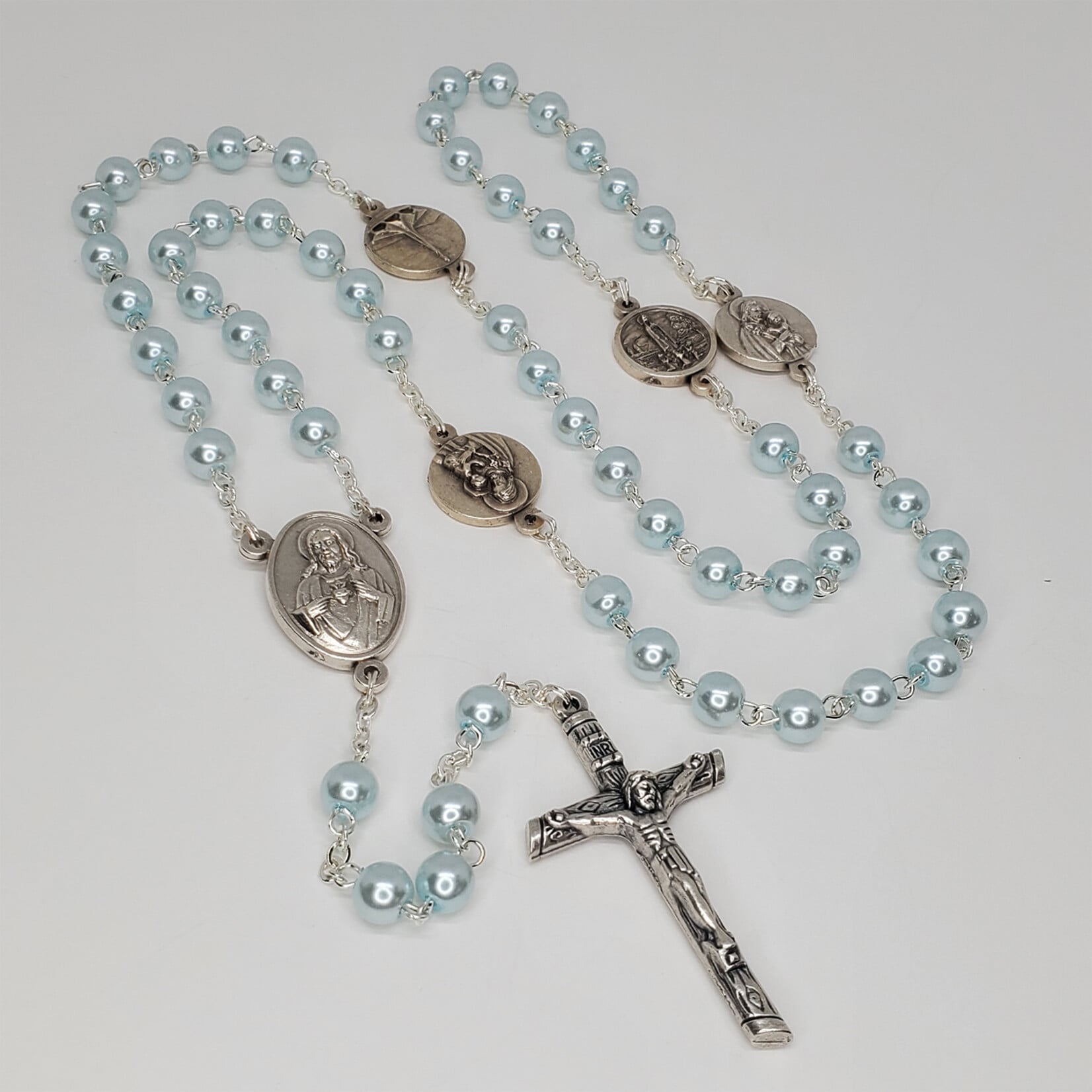 Blue Army Two Hearts Rosary
