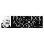 CMG-6 - Pray Hope & Don't Worry Car Magnet
