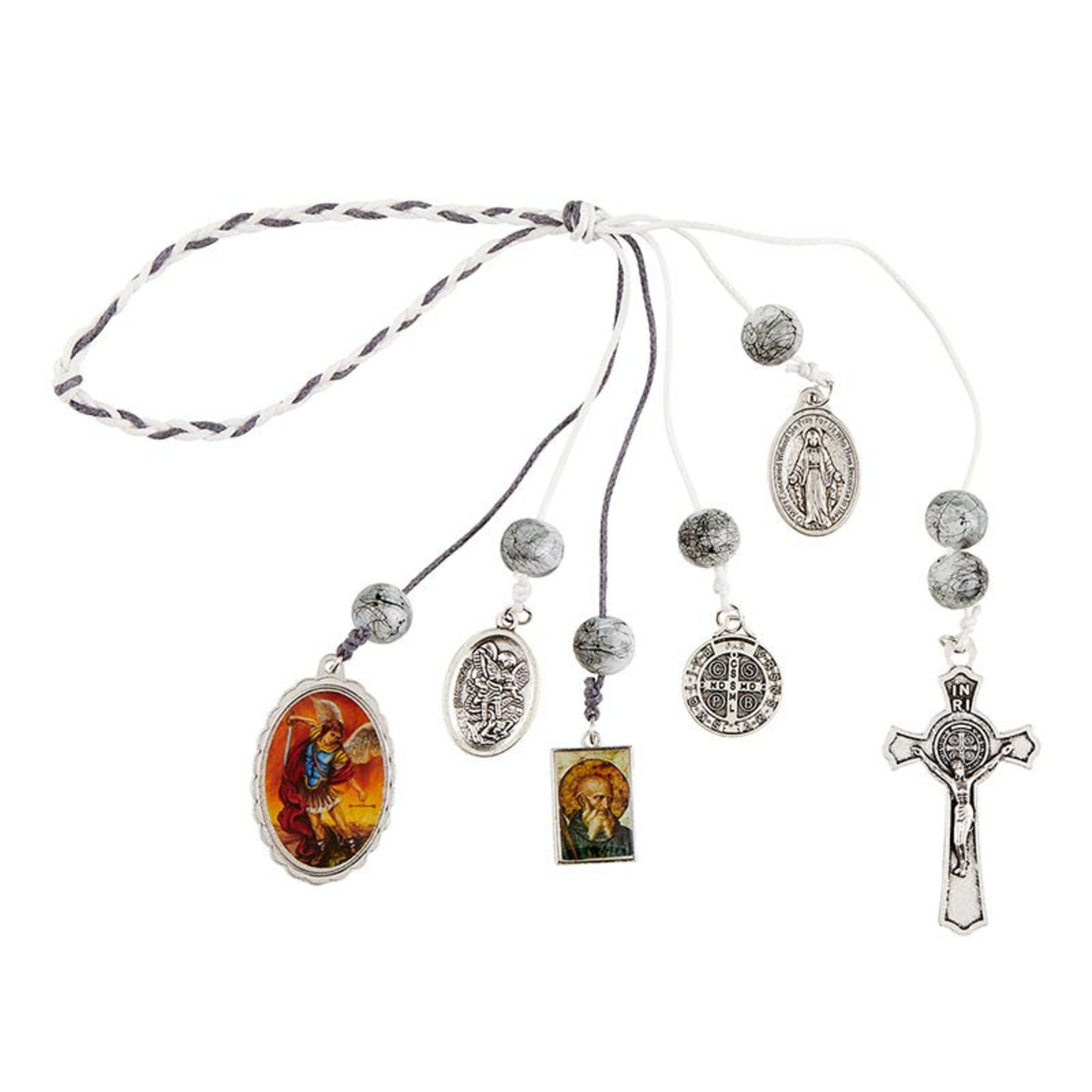 Saints Benedict And Michael Door Hanger