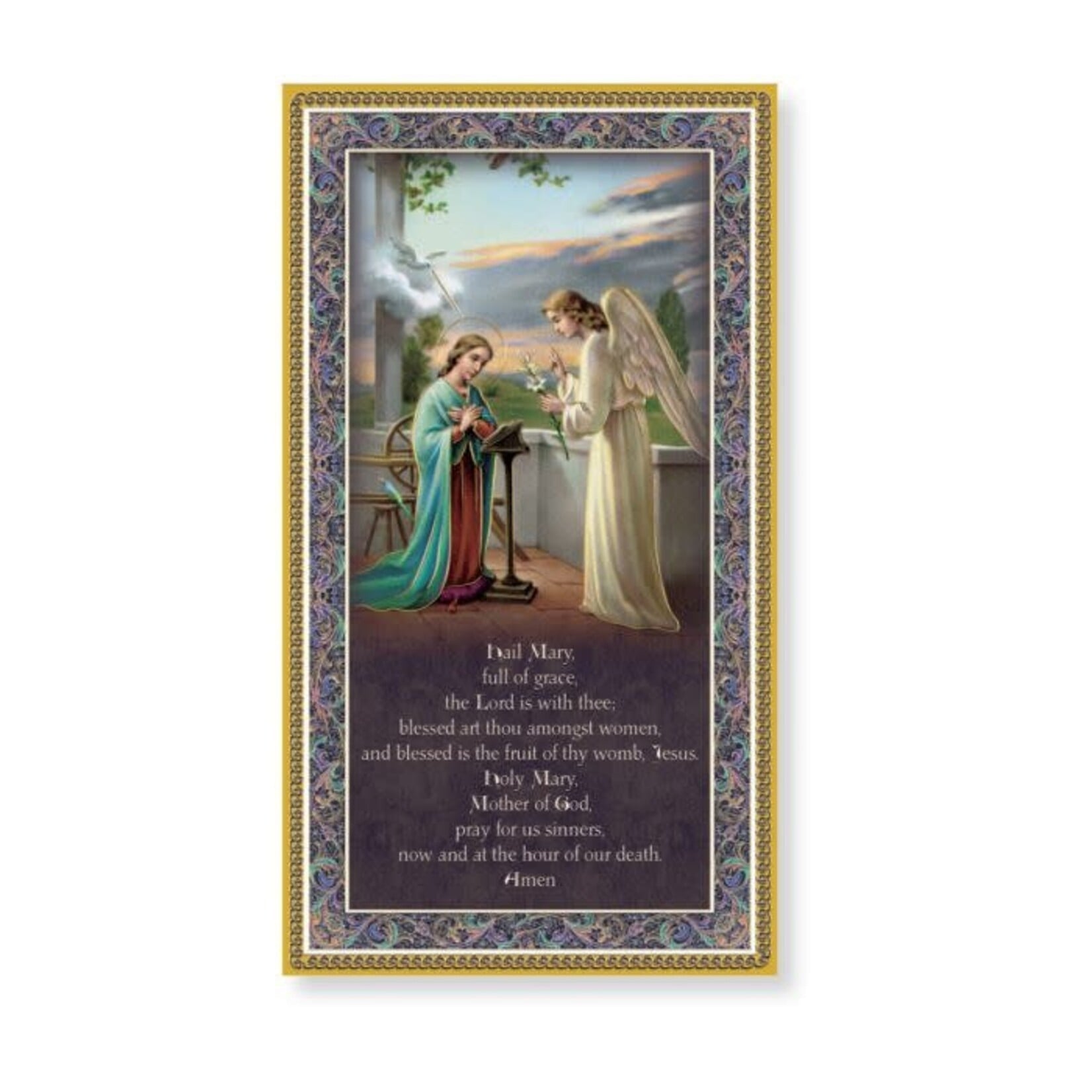 5x9" THE HAIL MARY PLAQUE