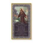 E59-312 - 5x9" ST FRAN OF ASSISI PLAQUE