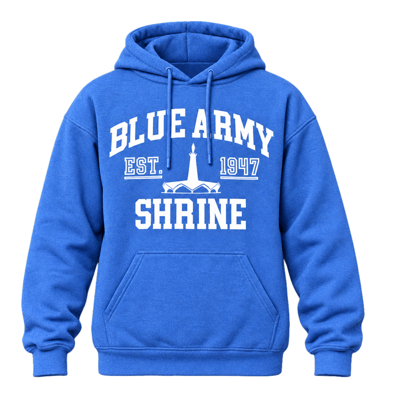 Blue Army Hoodie (Small)