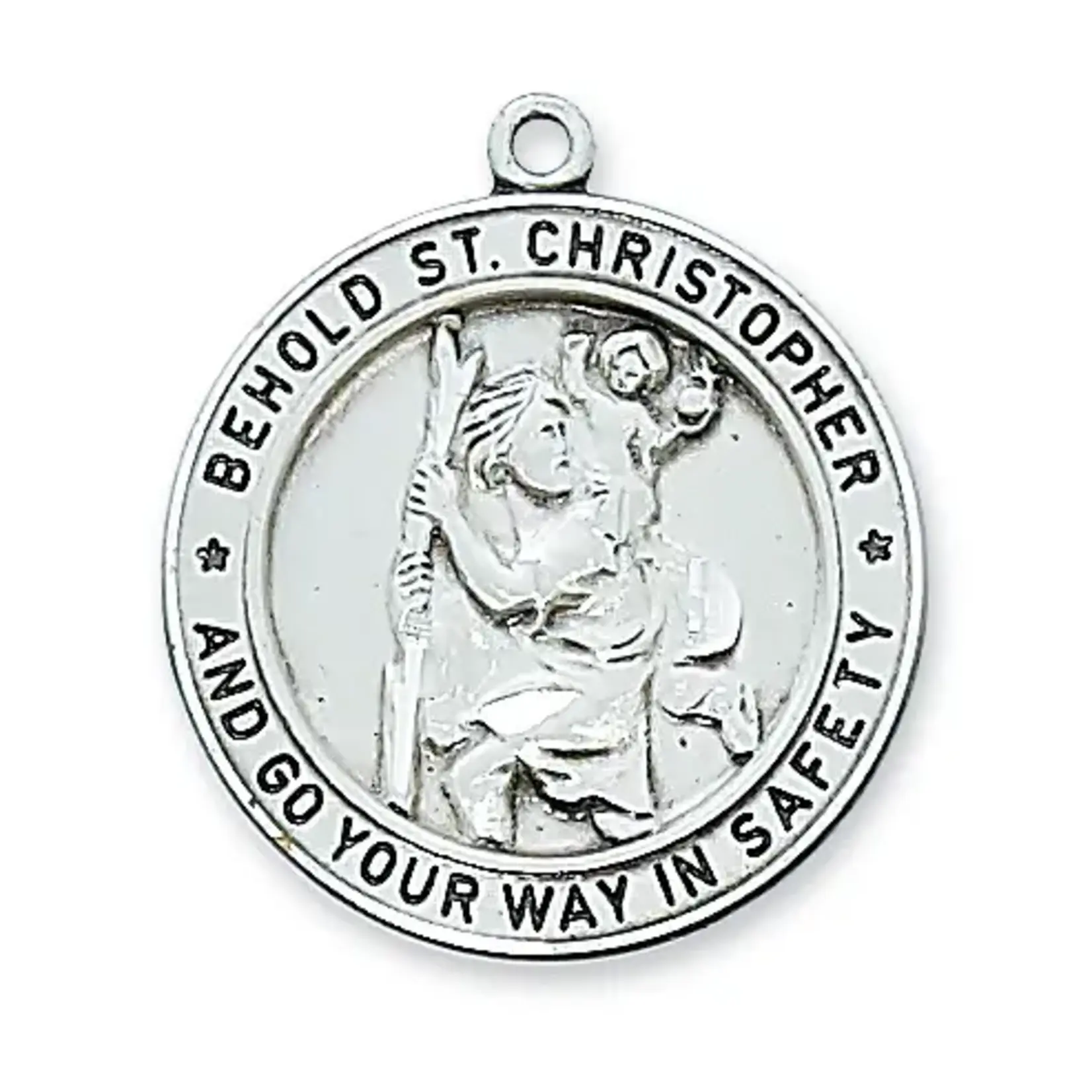 SS ST CHRIS MEDAL 24" CH